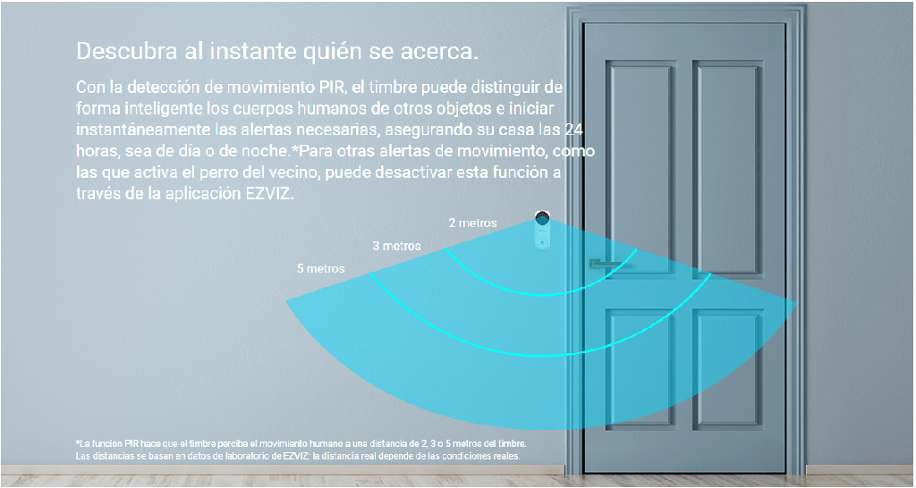 EZVIZ DB2C - VIDEO PORTERO INALAMBRICO