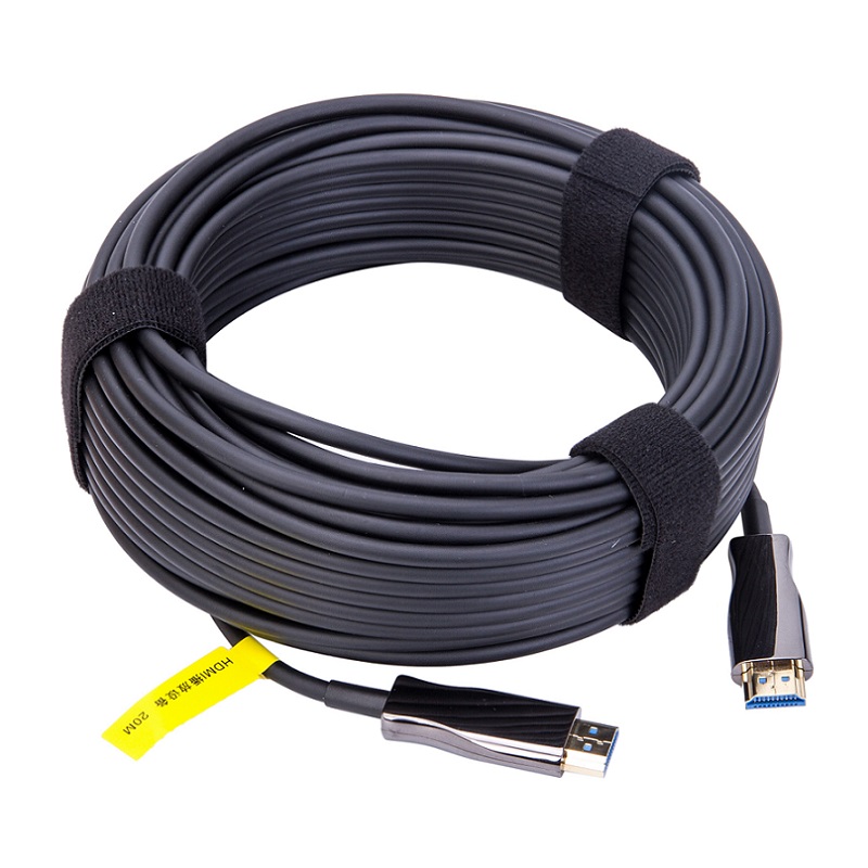 [HDMI-AOC-25M] CABLE OPTICO ACTIVO HDMI AOC 4K 60HZ 25M