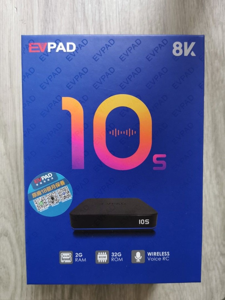 [EVPAD 10S] EVPAD 10S TV BOX CHINO