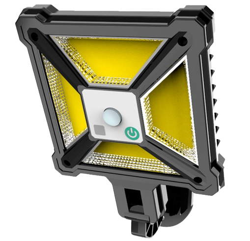 [LED V96-4COB] LED ENERGÍA SOLAR  CONTROL REMOTO V96-4COB