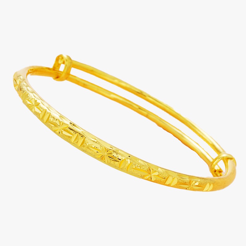 [PUL-ESTRE-O] PULSERA ESTRELLA BARRA LATÓN CHAPADO ORO