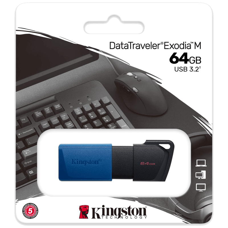 [DTXM/64GB] USB KINGSTON DATATRAVELER EXODIA 64GB