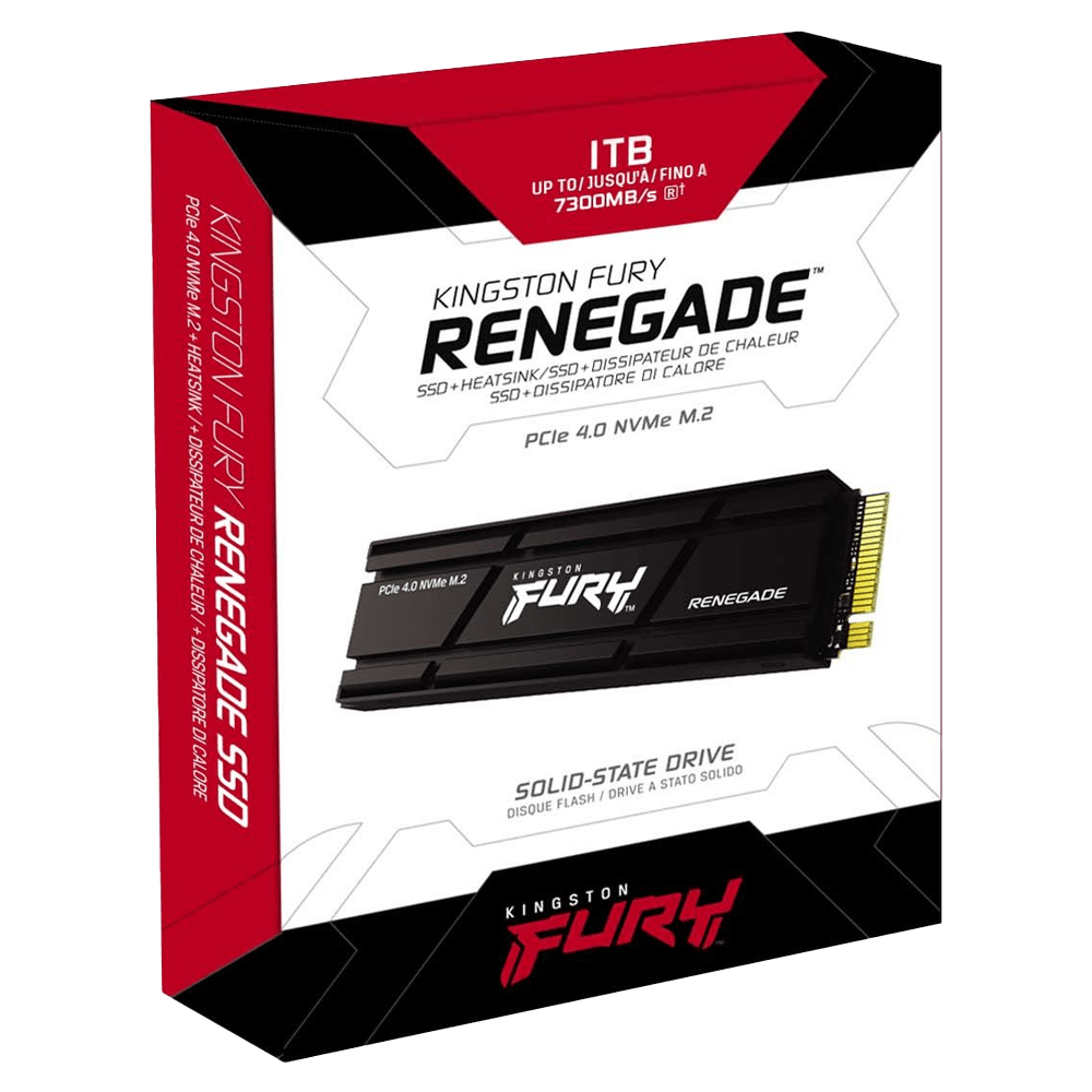 [SFYRSK/1000G] KINGSTON FURY RENEGADE - DISCO DURO SSD NVME PCIE 4.0 1TB M.2 2280 SFYRSK