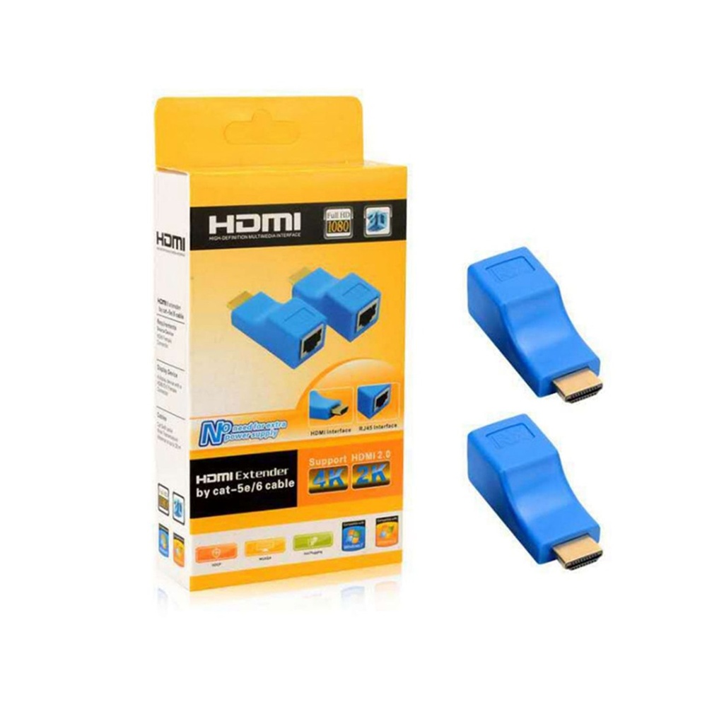 [ADAPTADOR HDMI 30M] ADAPTADOR EXTENSION HDMI 30M