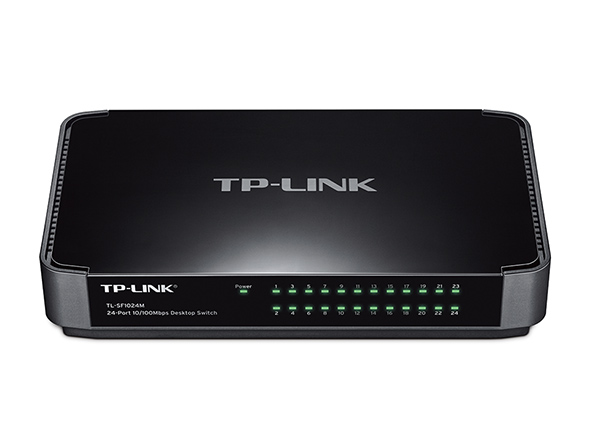 [TP-SF1024M] SWITCH PARA SOBREMESA CON 24 PUERTOS A 10/100 MBPS EN REMATE (SIN CAJA)