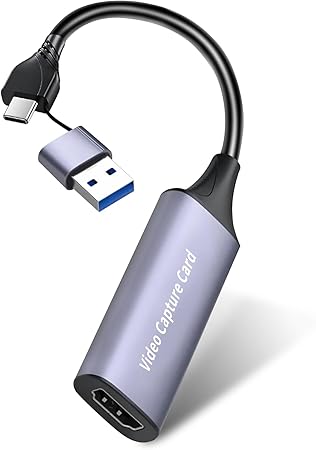 [CAP-VIDEO-USB-3.0] CAPTURADOR DE VIDEO 4K USB 3.0 A COMPATIBLE CON HDMI