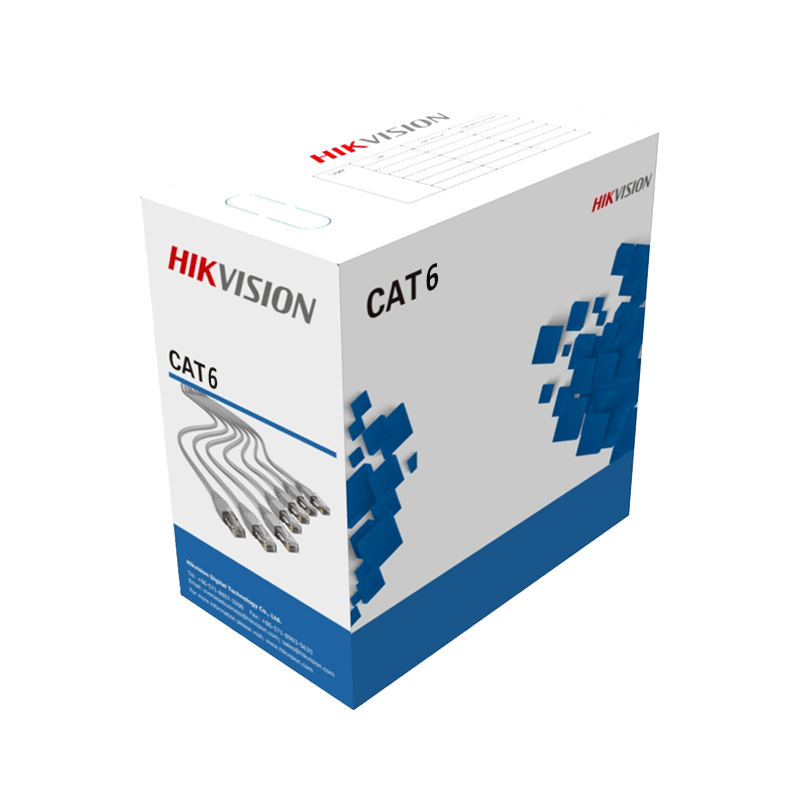 [UTP-CAT6-1LN6-W] HIKVISION CABLE UTP CAT.6 305M 24AWG WHITE DS-1LN6-UE-W